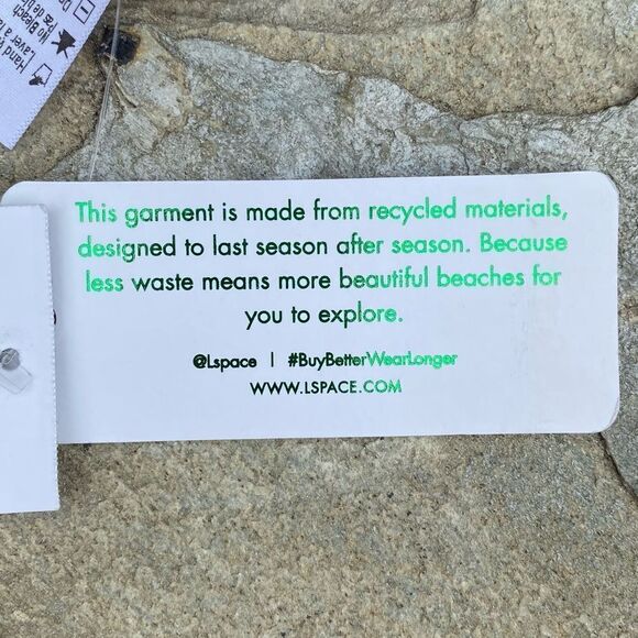 NWT New! L*Space Sol Pink Bikini Swim Bottom Medium Beach Summer Vacation Sun - Picture 9 of 13